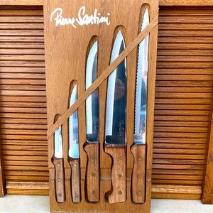 Chef’s Knife set. Never used. 5 knives.